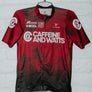 Caffeine & Watts Men's Cycling Jersey (Red)