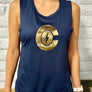 Caffeine and Watts Ladies Icon Muscle Tank