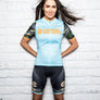 Caffeine & Watts Women's Cycling Jersey (Camo)