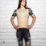 Caffeine & Watts Women's Cycling Jersey (Camo)