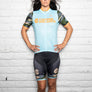 Caffeine & Watts Women's Cycling Jersey (Camo)