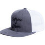 Caffeine and Watts Flat Brim Trucker