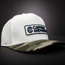 Caffeine & Watts Trucker Hat White/Camo