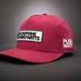 Caffeine & Watts Canvas Trucker Hat Burgundy