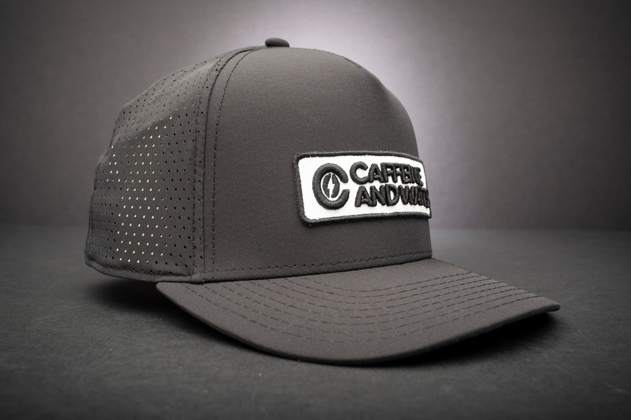 Caffeine & Watts Trucker Hat Black